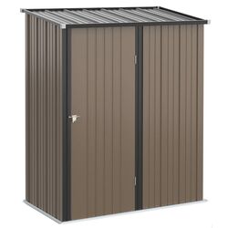 Casuta gradina Outsunny 845-532BN 161.5x94.5x196 (Brown) Thumb