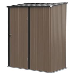 Casuta gradina Outsunny 845-532BN 161.5x94.5x196 (Brown)