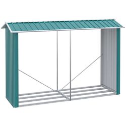 Сарай-хозблок Outsunny 845-835V00GN 240x86x160 (Green)