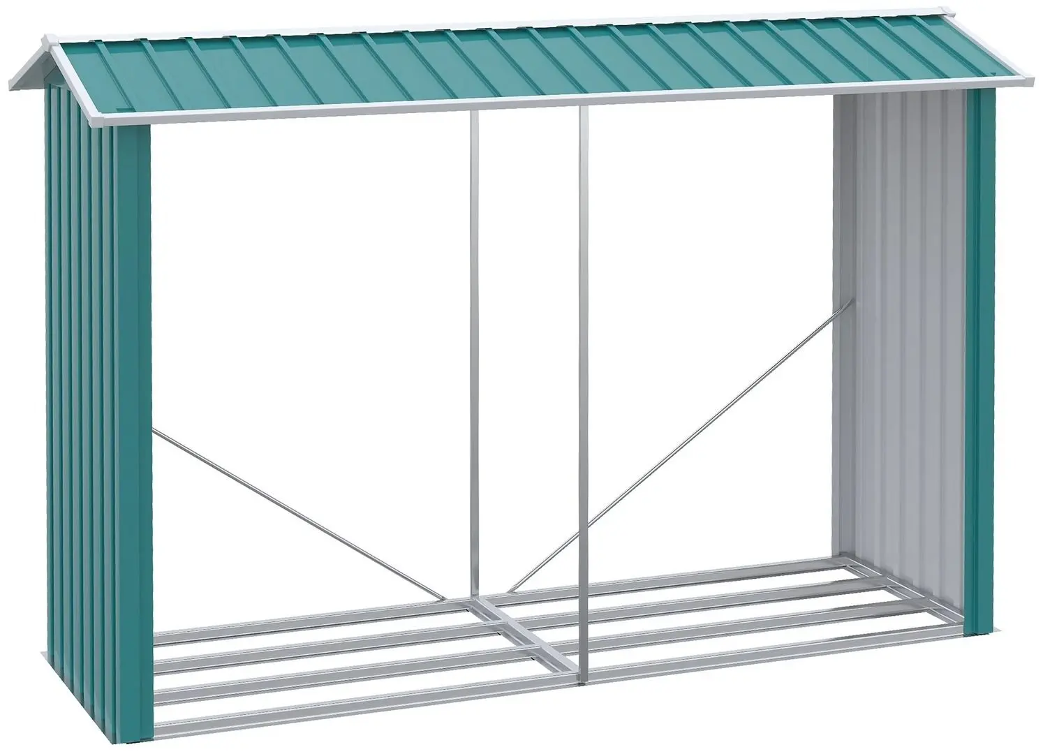 Casuta gradina Outsunny 845-835V00GN 240x86x160 (Green)