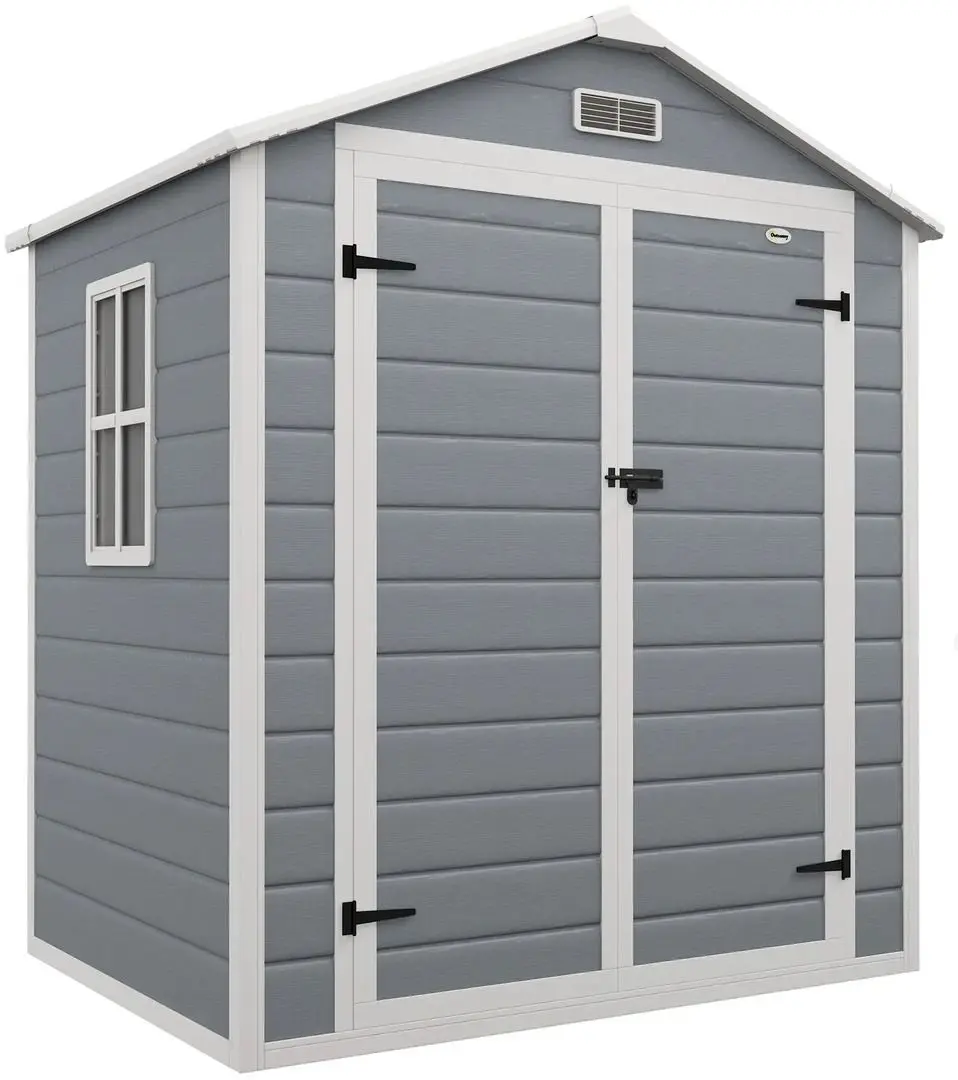 Casuta gradina Outsunny 845-953V00GY 183x134x210 (Grey)