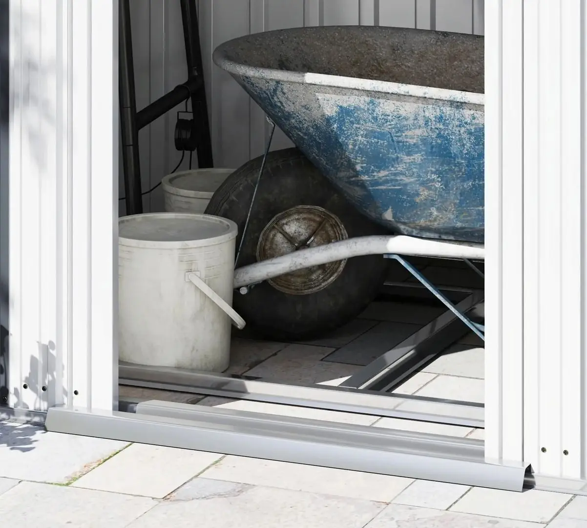 Сарай-хозблок Outsunny 84H-006V00CG 195x122x181.5 (Grey)