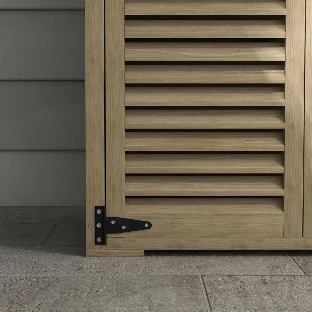 Сарай-хозблок Outsunny 84H-079V00ND 45x45x33.5 (Natural)