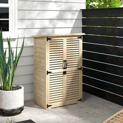 Сарай-хозблок Outsunny 84H-079V00ND 45x45x33.5 (Natural) Thumb