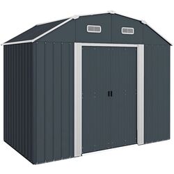 Casuta gradina Outsunny 84H-114 238x132x198 (Grey)