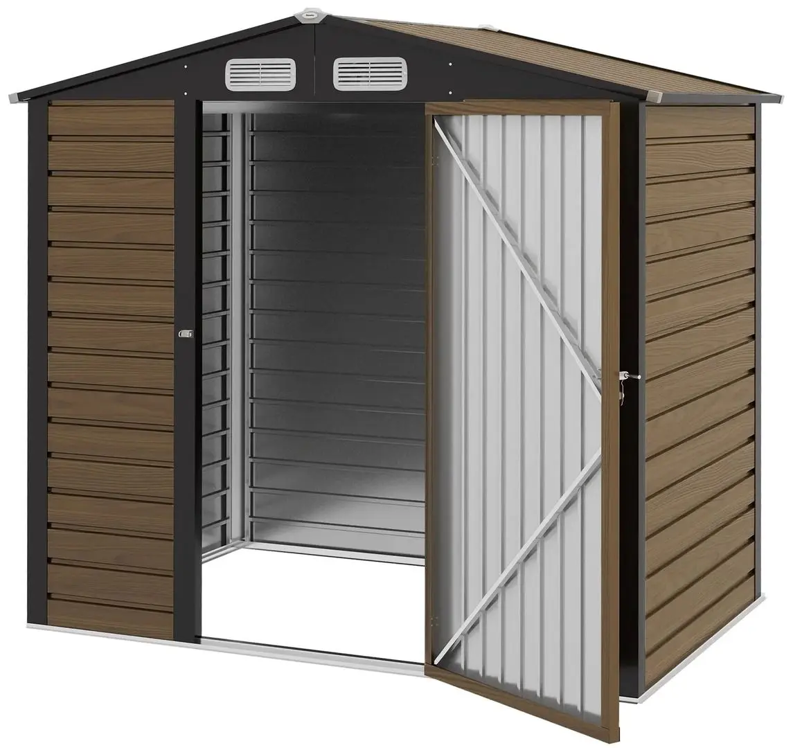 Casuta gradina Outsunny 84H-115 190x132x187 (Dark Brown)