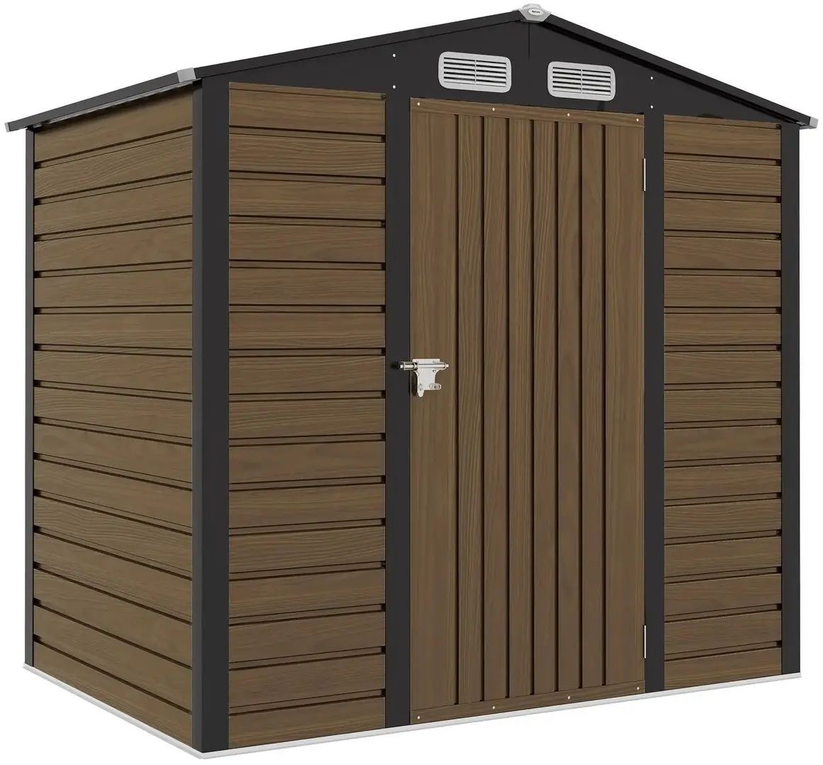 Casuta gradina Outsunny 84H-115 190x132x187 (Dark Brown)