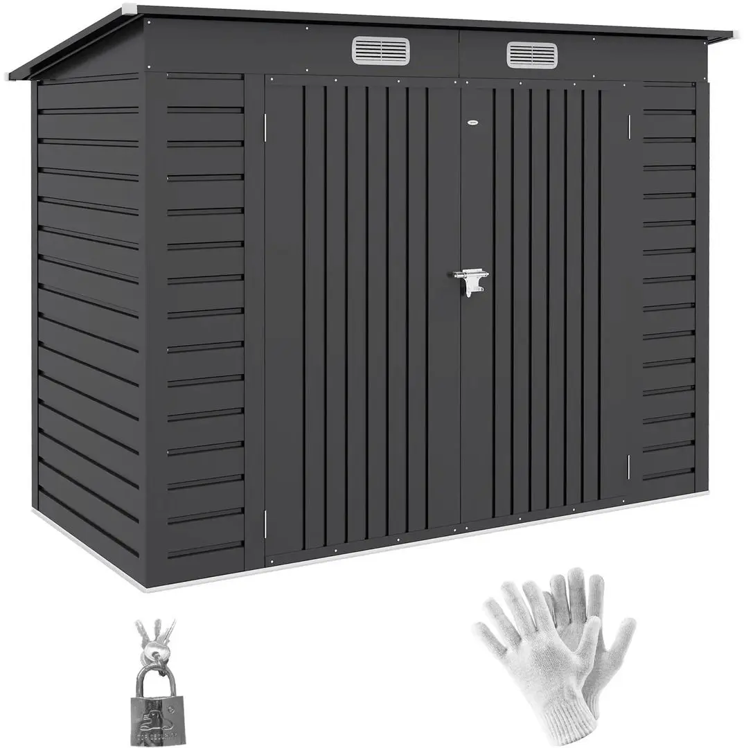 Casuta gradina Outsunny 84H-118 249x121x183 (Grey)