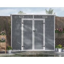 Casuta de gradina Outsunny 84H-156V00GY 238x125x183 (Grey) Thumb