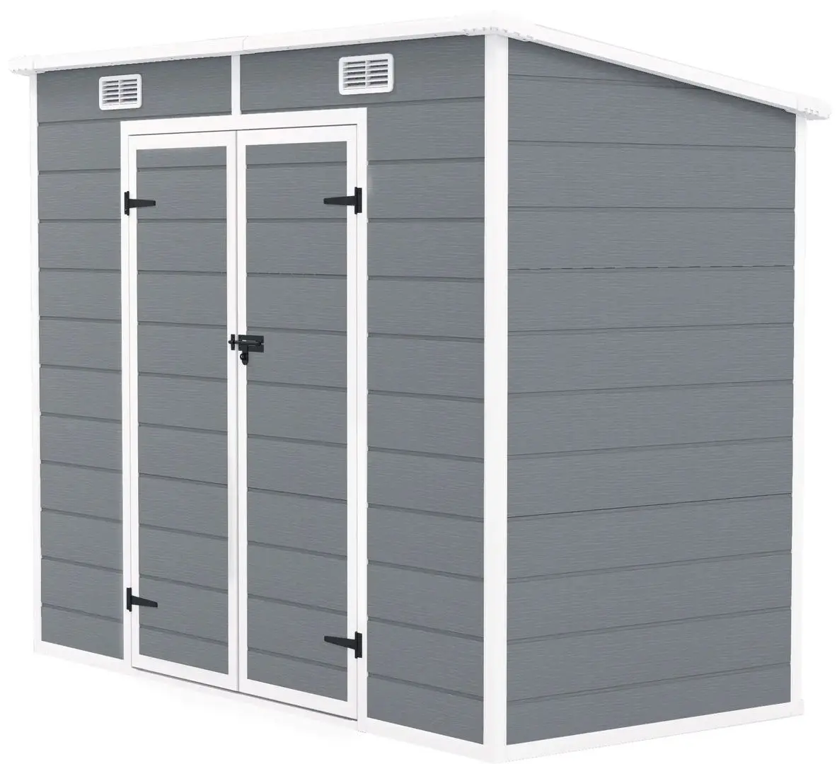 Casuta de gradina Outsunny 84H-156V00GY 238x125x183 (Grey)