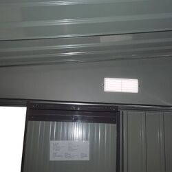 Casuta gradina de perete Outsunny 845-529BK 345x280.5x201 (Black) Thumb