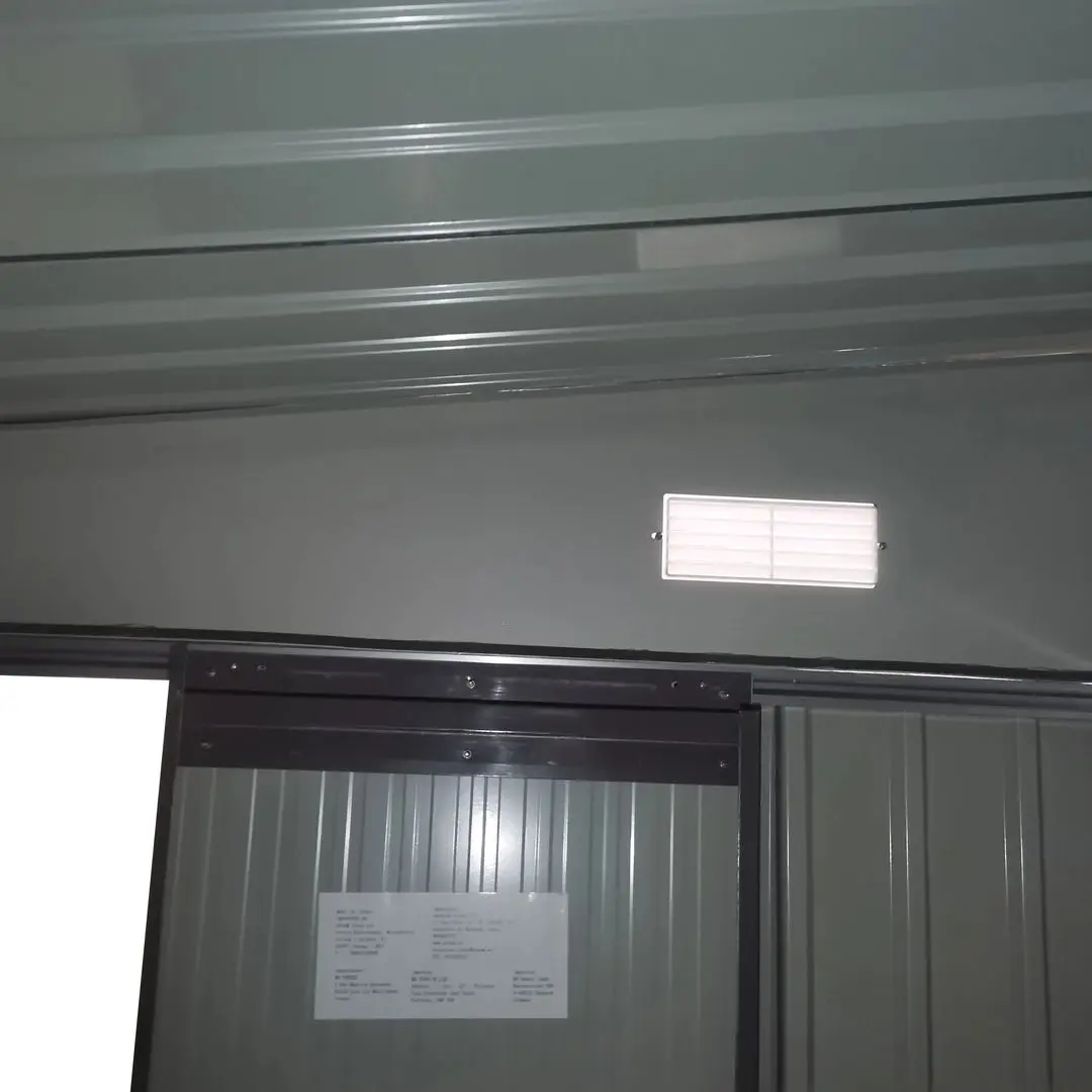 Casuta gradina de perete Outsunny 845-529BK 345x280.5x201 (Black)