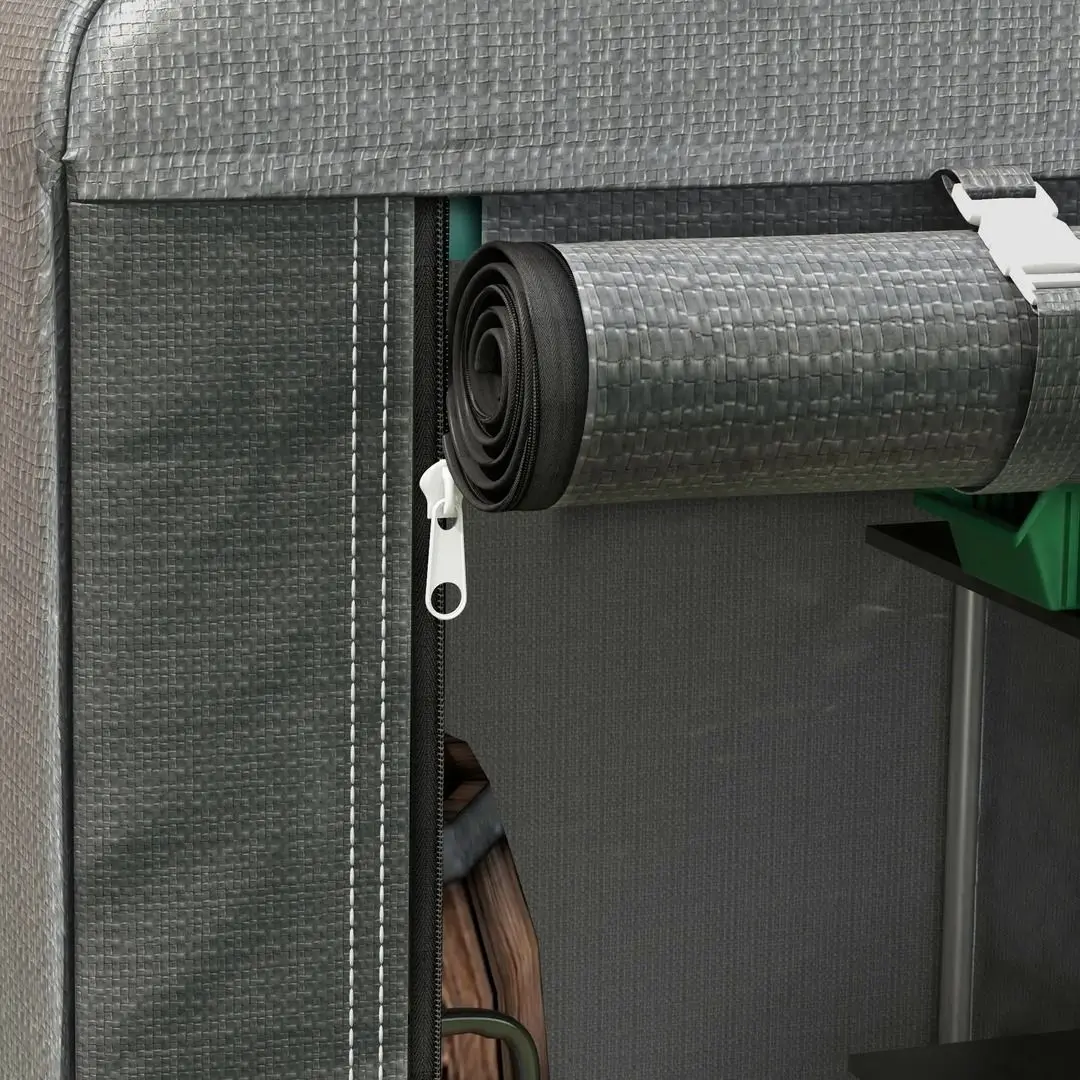 Casuta gradina Outsunny 84H-139V00CG 120x179x165 (Grey)