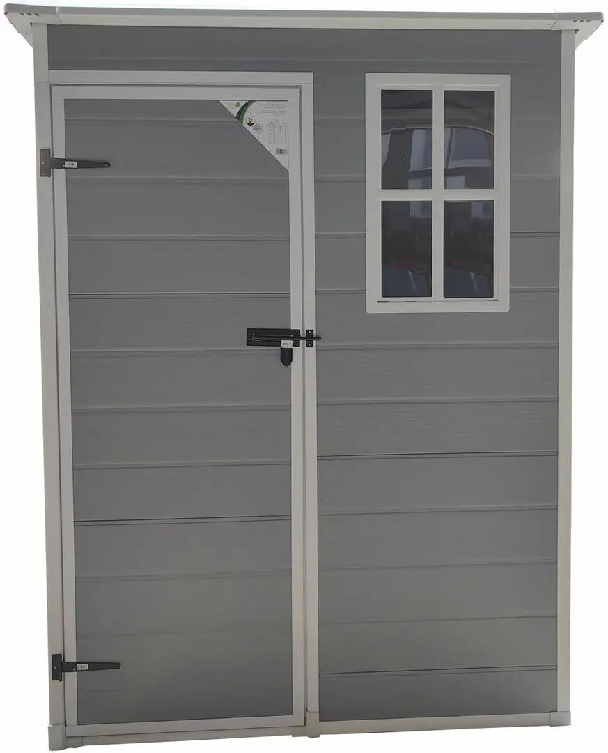 Сарай-хозблок Saska Garden 1061641 152x91x192.5cm (Grey) - 2