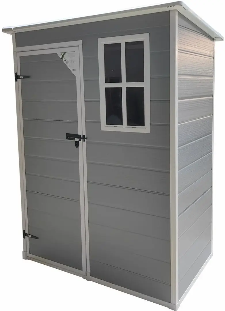 Сарай-хозблок Saska Garden 1061641 152x91x192.5cm (Grey)