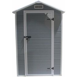 Сарай-хозблок Saska Garden 1061658 133.5x103x202cm (Grey) Thumb