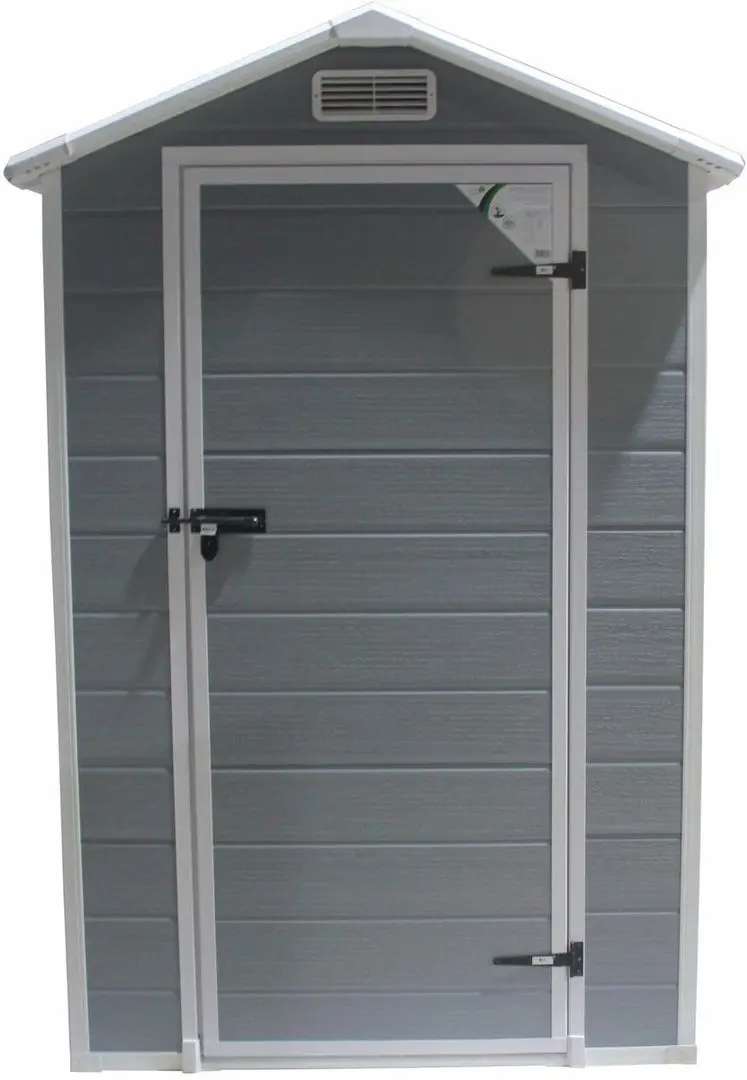 Сарай-хозблок Saska Garden 1061658 133.5x103x202cm (Grey)