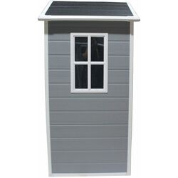 Сарай-хозблок Saska Garden 1061658 133.5x103x202cm (Grey) Thumb