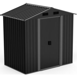 Сарай-хозблок Saska Garden 1061689 125x195x207cm (Grey) Thumb