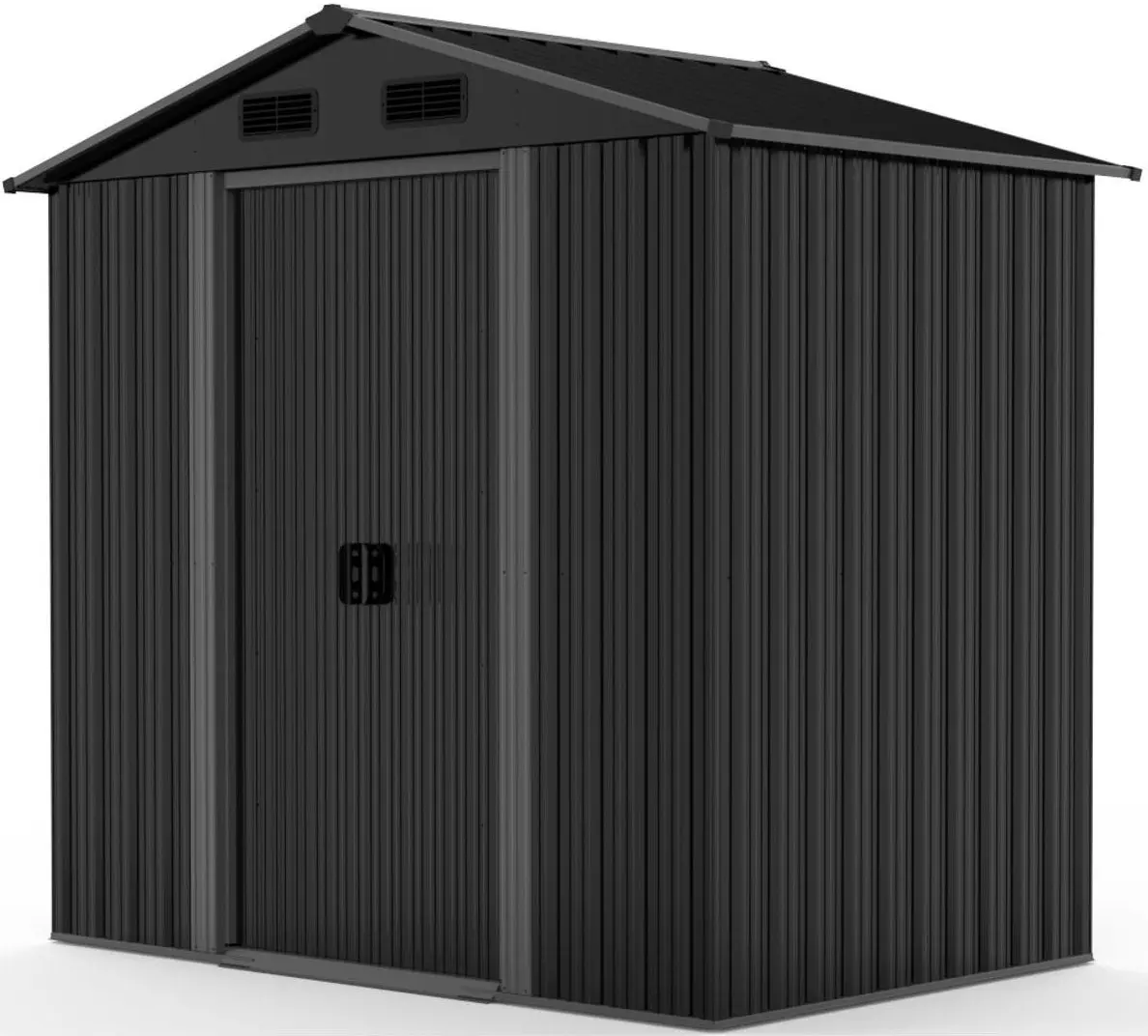 Сарай-хозблок Saska Garden 1061689 125x195x207cm (Grey)