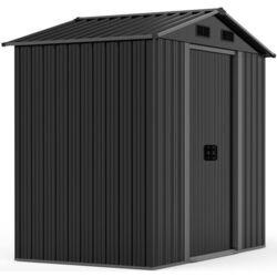 Сарай-хозблок Saska Garden 1061689 125x195x207cm (Grey) Thumb