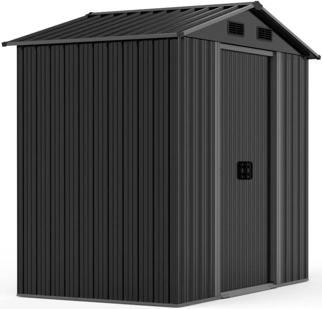 Сарай-хозблок Saska Garden 1061689 125x195x207cm (Grey)