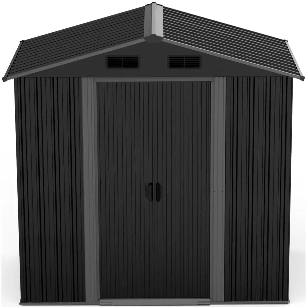 Сарай-хозблок Saska Garden 1061689 125x195x207cm (Grey)