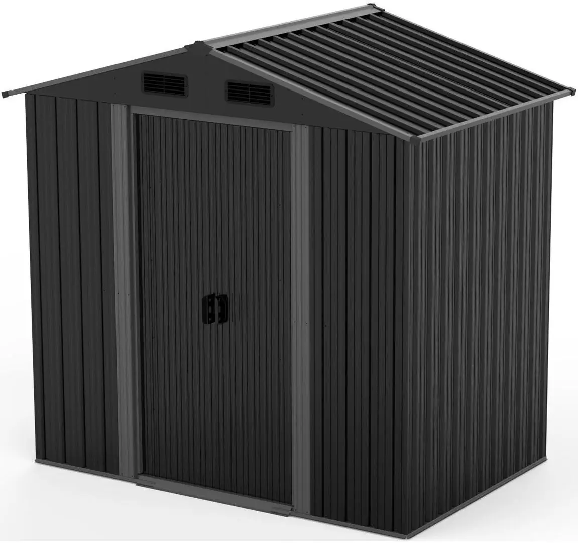 Сарай-хозблок Saska Garden 1061689 125x195x207cm (Grey)