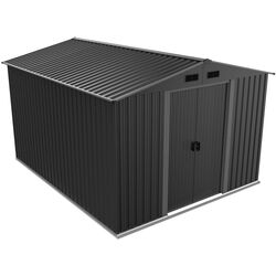 Сарай-хозблок Saska Garden 1061719 312x257x202cm (Grey) Thumb