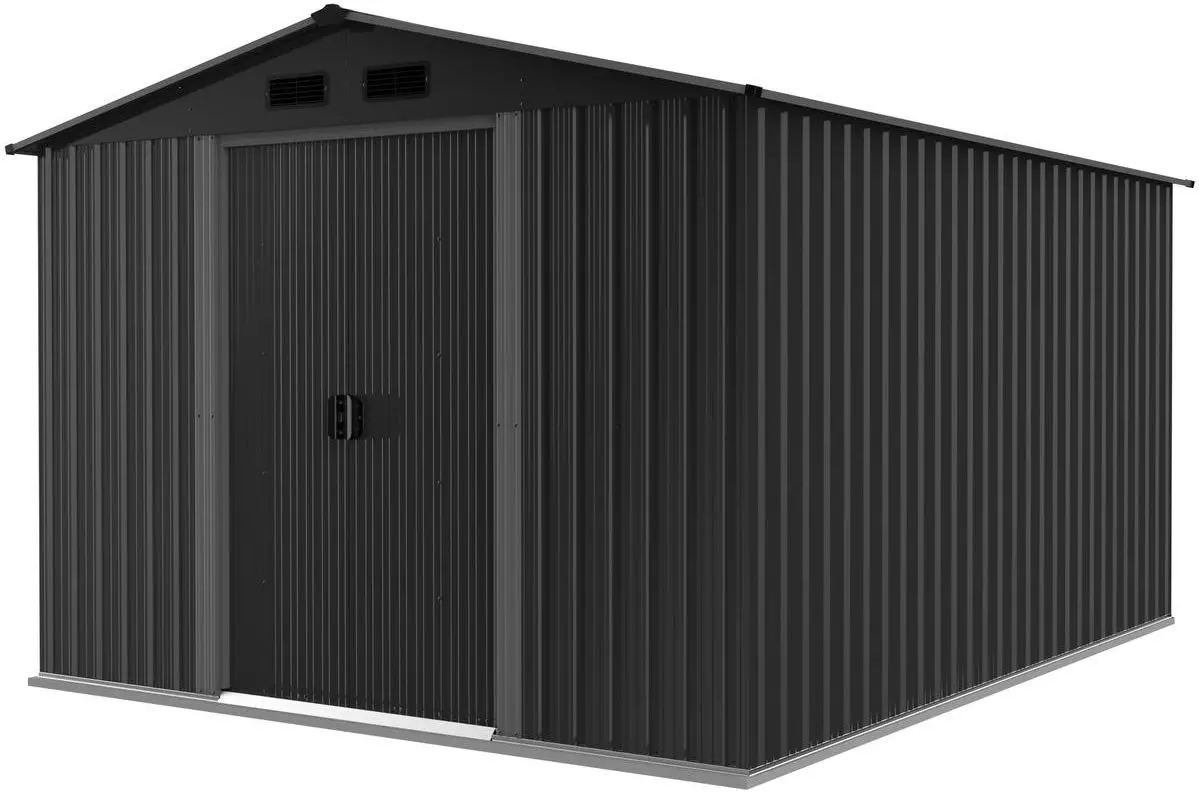 Сарай-хозблок Saska Garden 1061719 312x257x202cm (Grey)