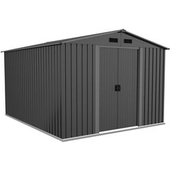 Сарай-хозблок Saska Garden 1061719 312x257x202cm (Grey) Thumb