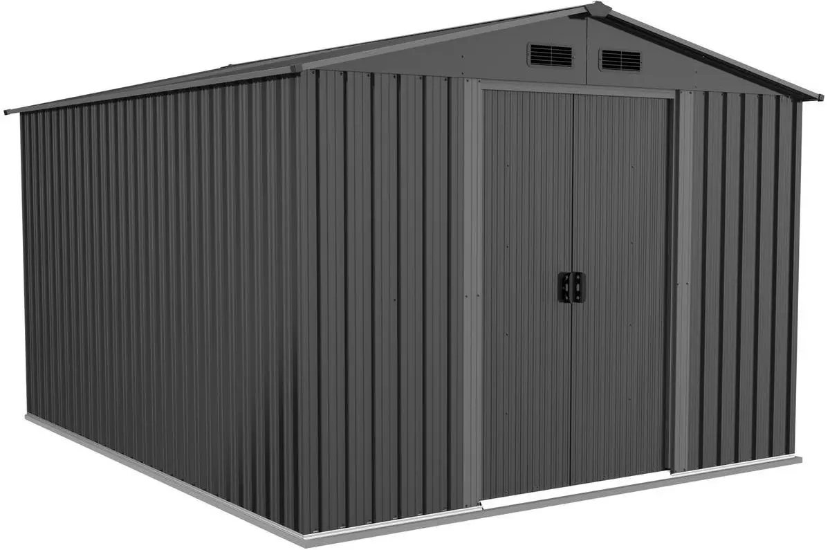 Сарай-хозблок Saska Garden 1061719 312x257x202cm (Grey)