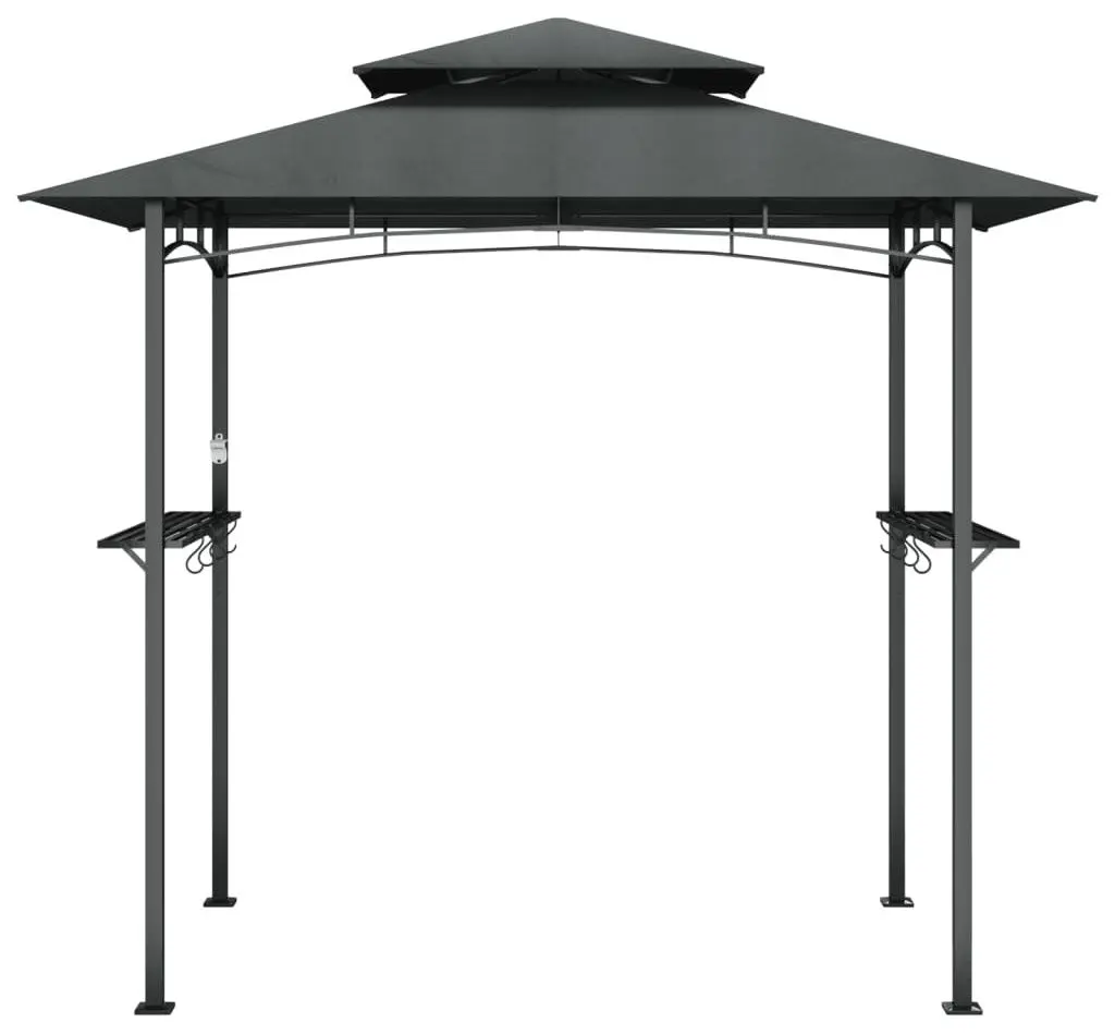 Foisor pentru gratar VidaXL 360140 240x150x243 (Anthracite)