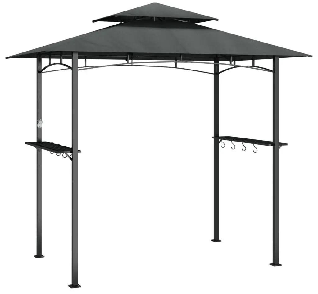 Foisor pentru gratar VidaXL 360140 240x150x243 (Anthracite)