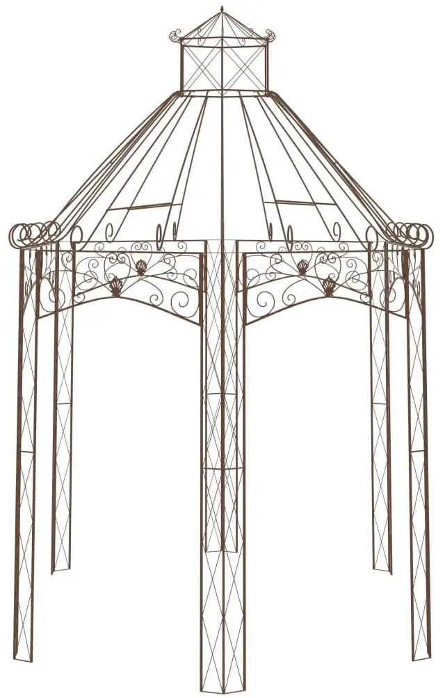 Беседка VidaXL 314000 4x2.6 (Antique Brown) - 3