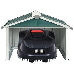 Garaj pentru robot de gazon VidaXL 150907 92x97x63 (Green) Thumb