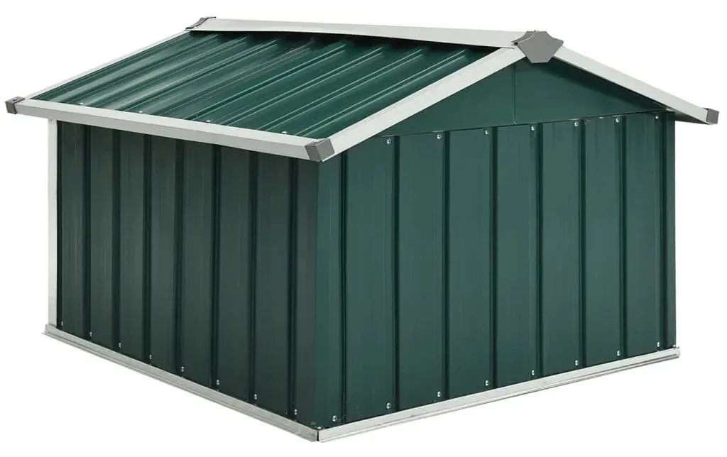 Garaj pentru robot de gazon VidaXL 150907 92x97x63 (Green)