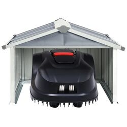Garaj pentru robot de gazon VidaXL 150908 92x97x63 (Grey) Thumb