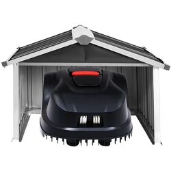Garaj pentru robot de gazon VidaXL 150909 92x97x63 (Anthracite) Thumb