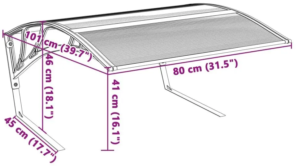 Гараж для газонокосилки VidaXL 4008205 (Black)