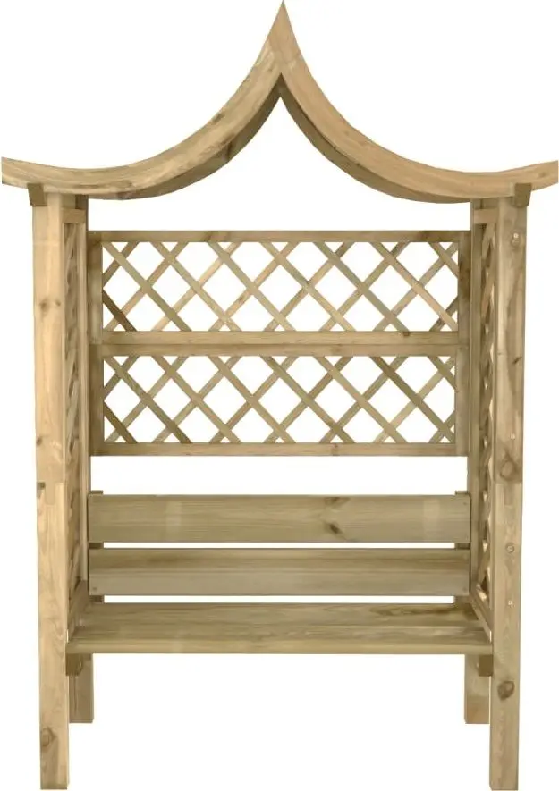 Пергола со скамейкой VidaXL 44951 (Green)