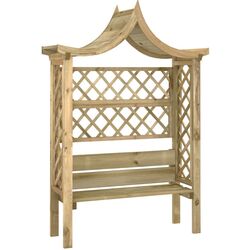 Pergola cu bancheta VidaXL 44951 (Green)