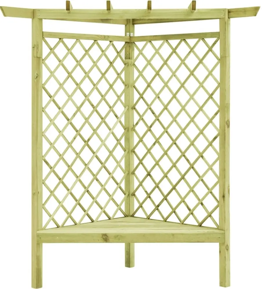 Пергола со скамейкой VidaXL 49029 (Green)