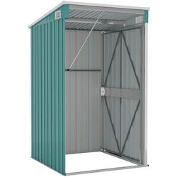 Сарай-хозблок пристенный VidaXL 316217 118x100x178 (Green) Thumb