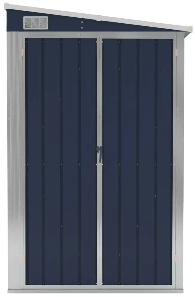 Сарай-хозблок пристенный VidaXL 316219 118x100x178 (Anthracite)