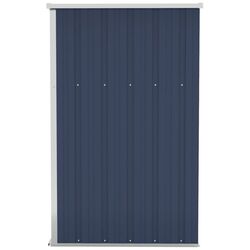 Сарай-хозблок пристенный VidaXL 316219 118x100x178 (Anthracite) Thumb