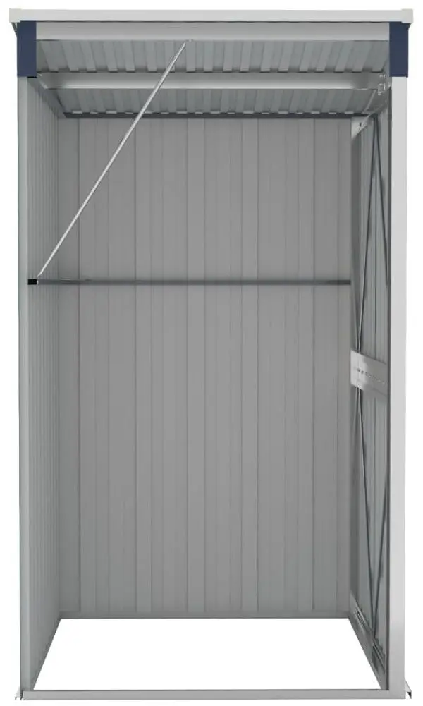 Сарай-хозблок пристенный VidaXL 316219 118x100x178 (Anthracite)