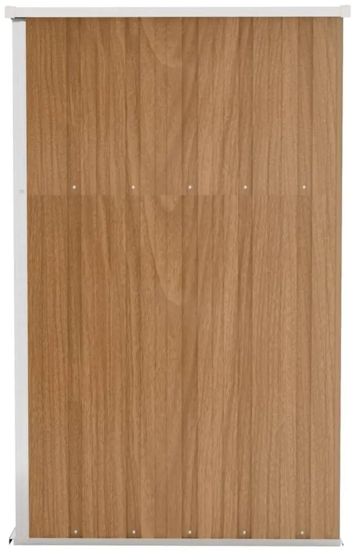 Сарай-хозблок пристенный VidaXL 316220 118x100x178 (Brown)