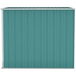 Сарай-хозблок пристенный VidaXL 316221 118x194x178 (Green) Thumb
