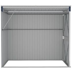 Casuta gradina de perete VidaXL 316223 118x194x178 (Anthracite) Thumb